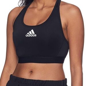 NWT Adidas Don’t Rest Alphaskin Racerback Sports Bra in Black